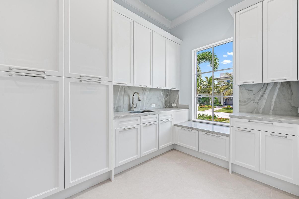 Interior, Kitchen, Marble Walls