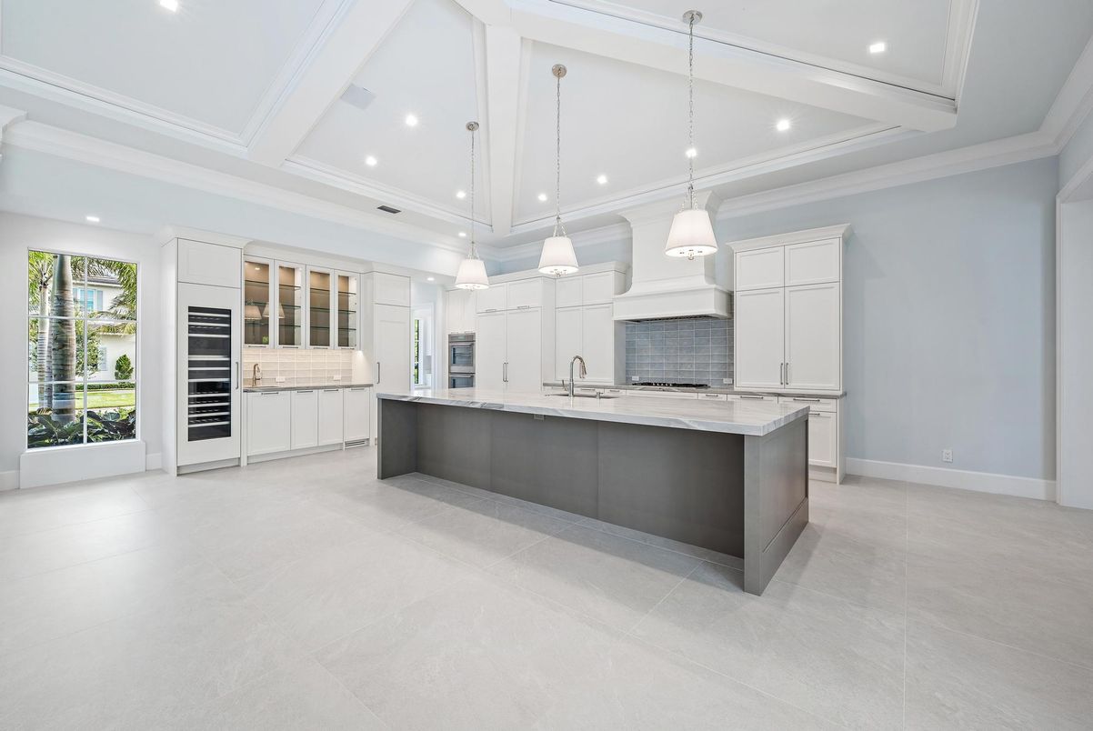 Interior, Kitchen, Pendant Lights, Recessed Lighting
