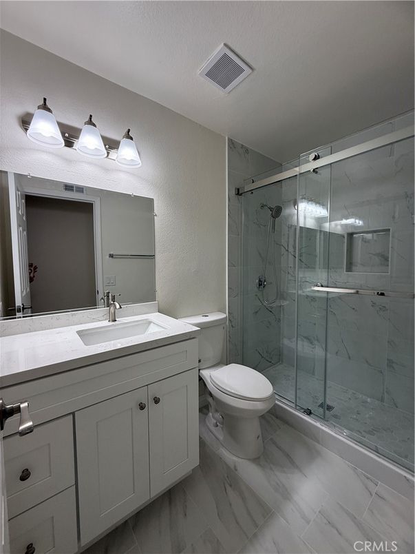 Bathroom, Glass Shower, Interior, Marble, Marble Walls