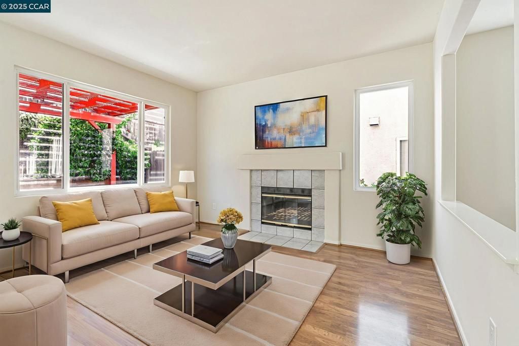 Fireplace, Interior, Living room, Wood Texture Flooring