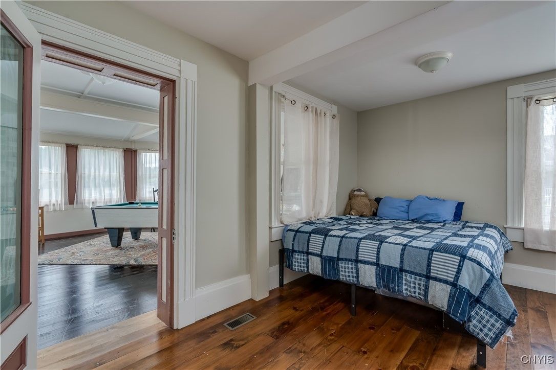 Bedroom, Billiard Table, Game Room, Interior, Wood Texture Flooring