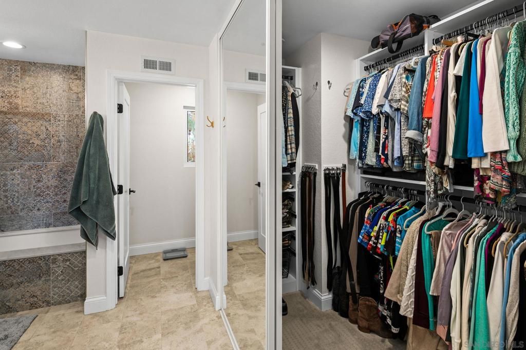 Bathroom, Interior, Recessed Lighting, Walk-in Closets
