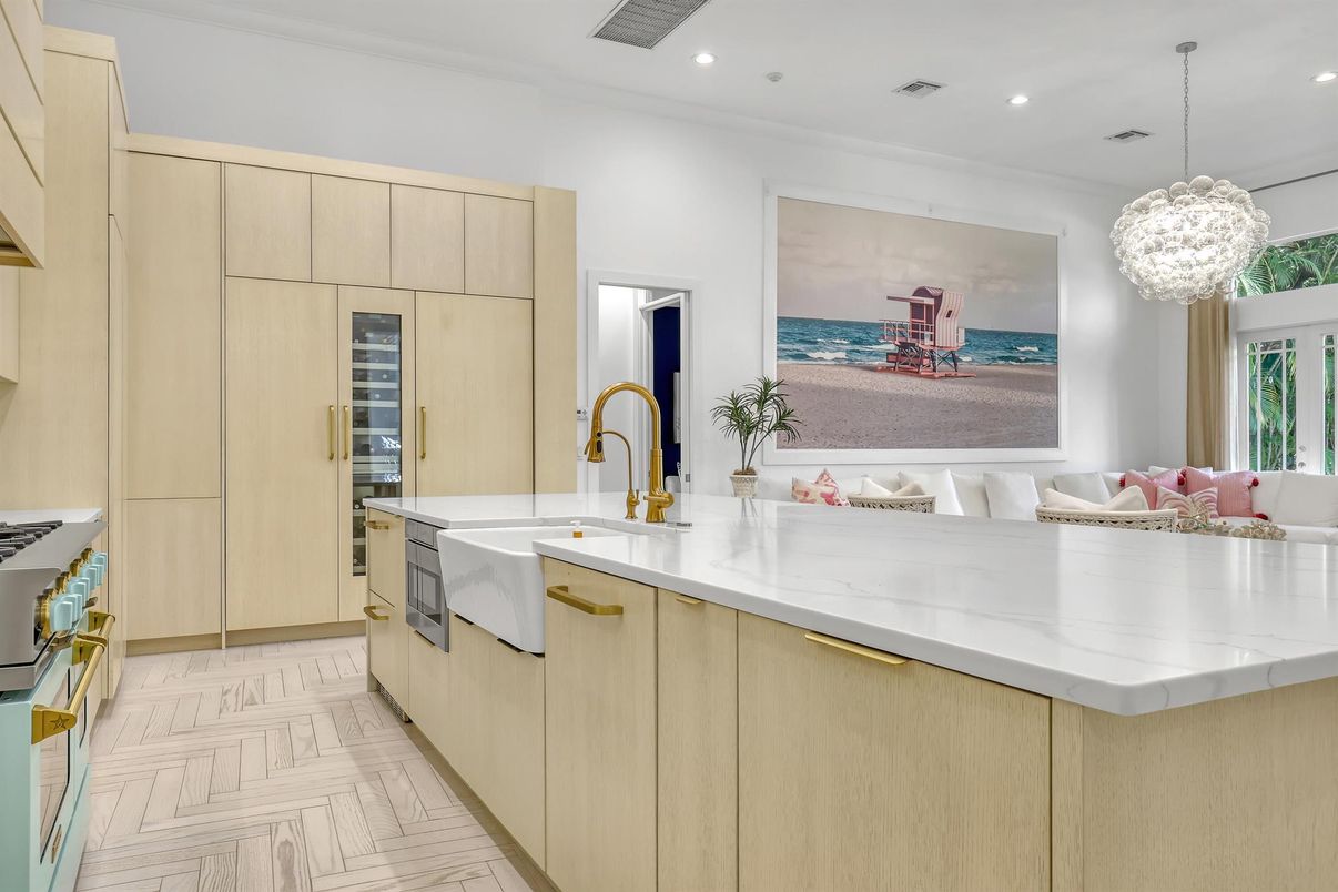 Interior, Kitchen, Pendant Lights, Recessed Lighting