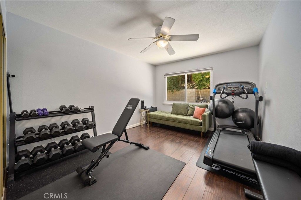 Fitness Equipment, Interior, Wood Texture Flooring