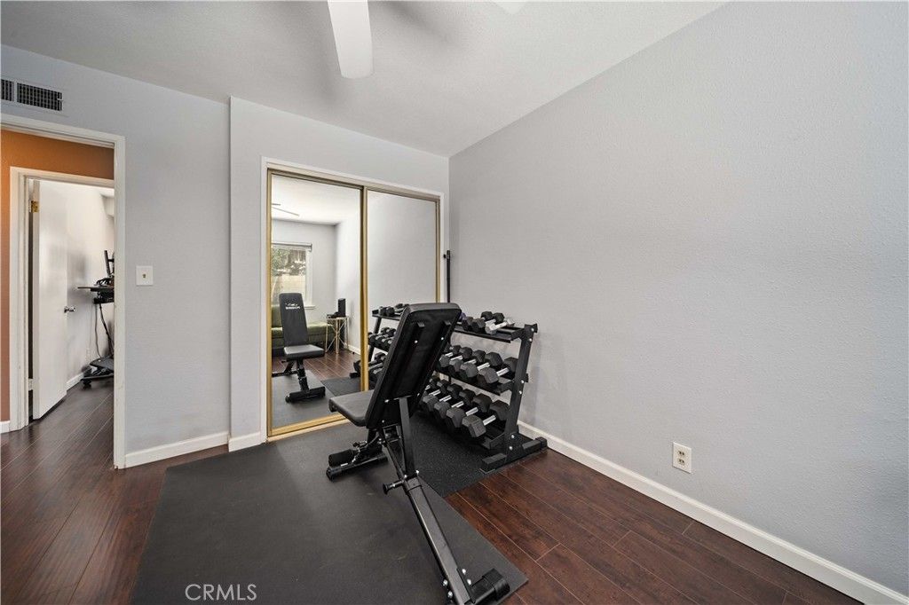 Fitness Equipment, Interior, Wood Texture Flooring