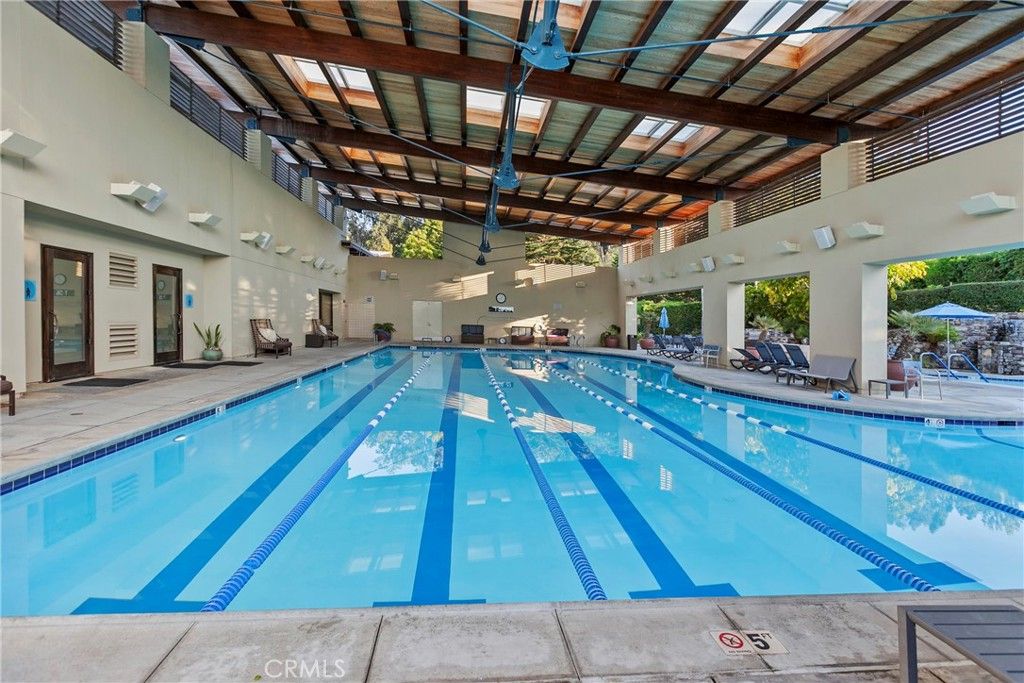 Interior, Pool, Wooden Beams