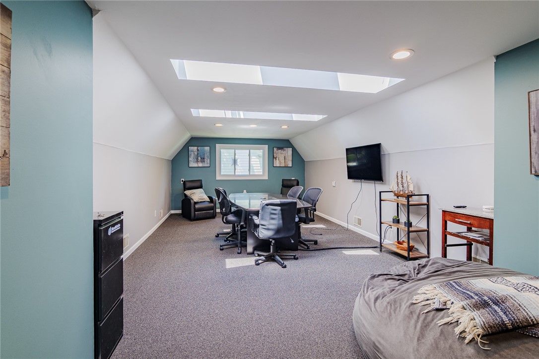 Home Office, Interior, Recessed Lighting