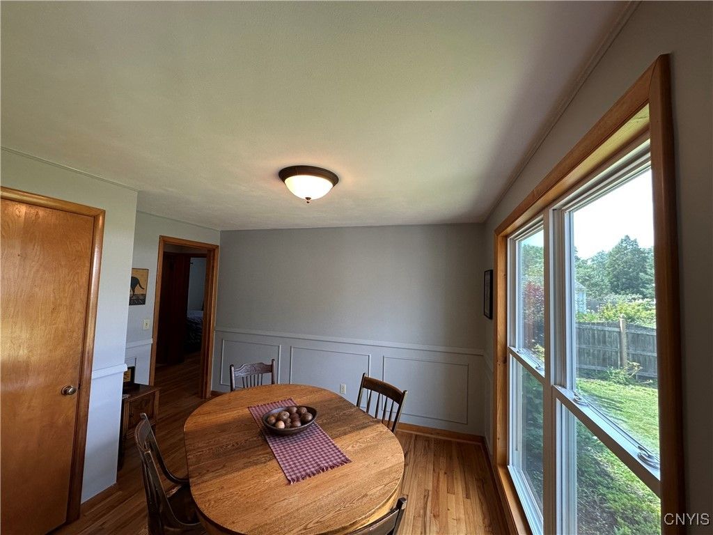 Dining room, Interior, Wood Texture Flooring