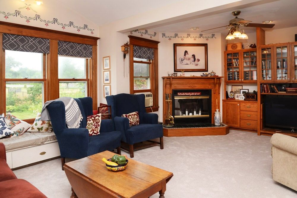 Fireplace, Interior, Living room