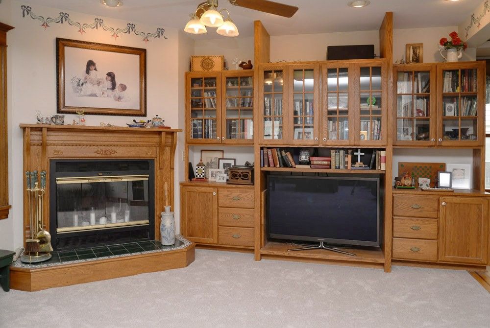 Fireplace, Interior, Recessed Lighting