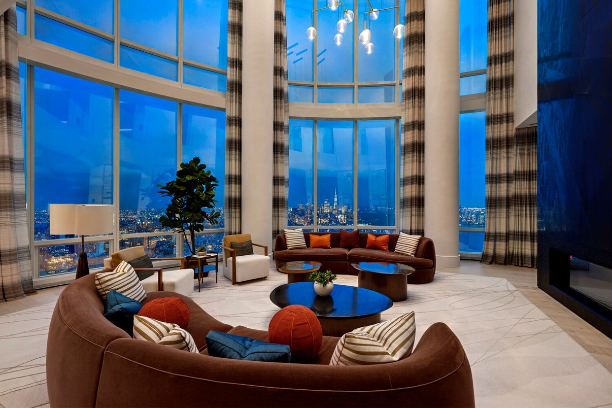 Fireplace, Interior, Living room, Pendant Lights