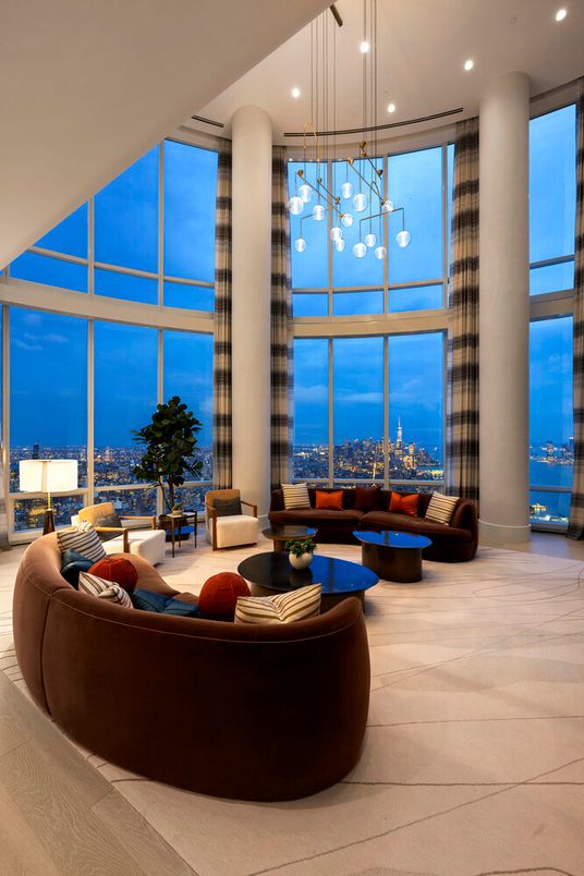 Interior, Living room, Pendant Lights, Recessed Lighting