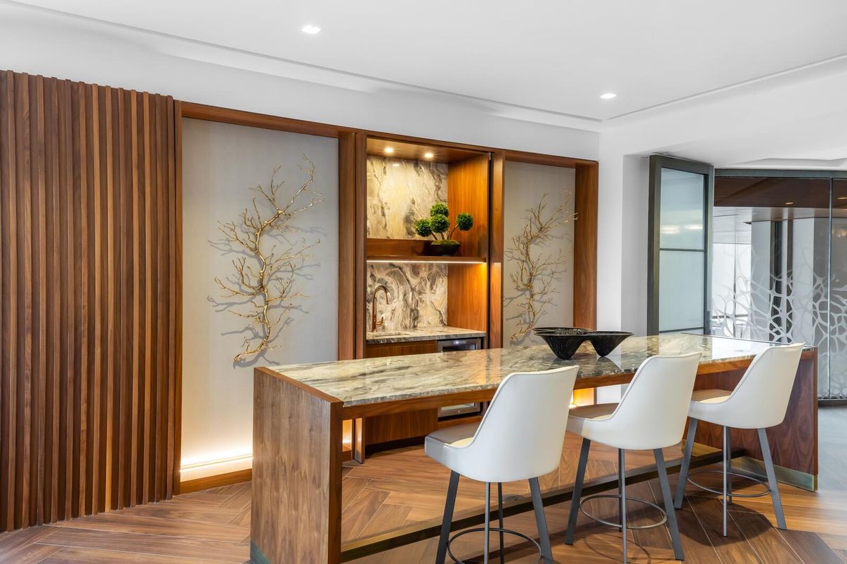 Interior, Recessed Lighting, Wood Texture Flooring