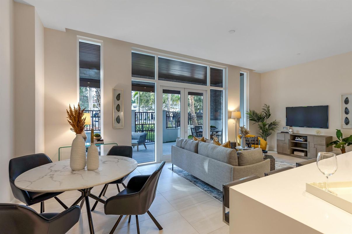 Dining room, Interior, Living room