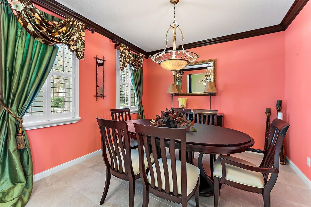Dining room, Interior, Pendant Lights