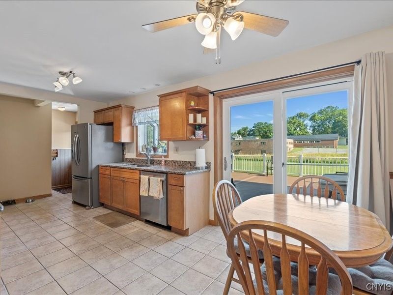 Dining room, Interior, Kitchen