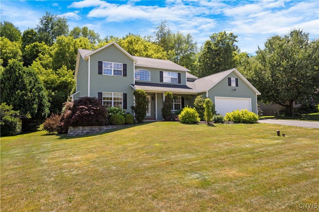 Attached, Backyard, Exterior, Facade, Farmhouse