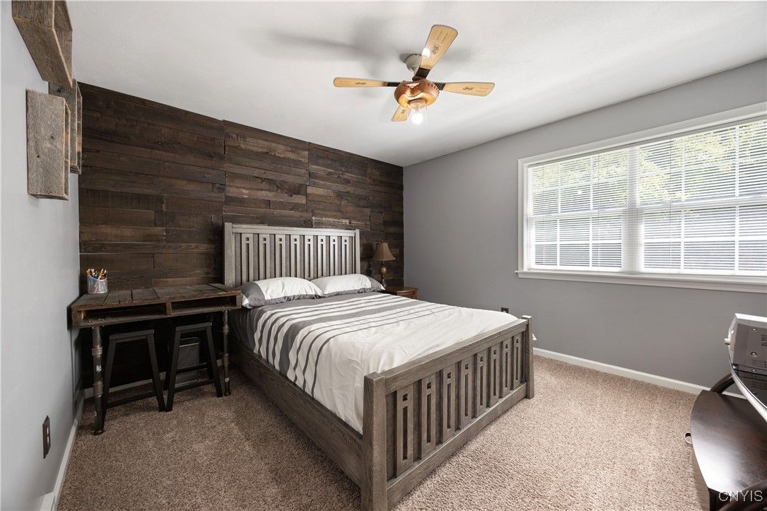 Bedroom, Interior, Wooden Walls