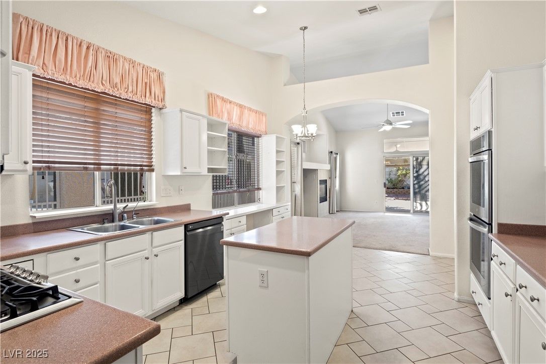 Chandelier, Interior, Kitchen, Pendant Lights, Recessed Lighting
