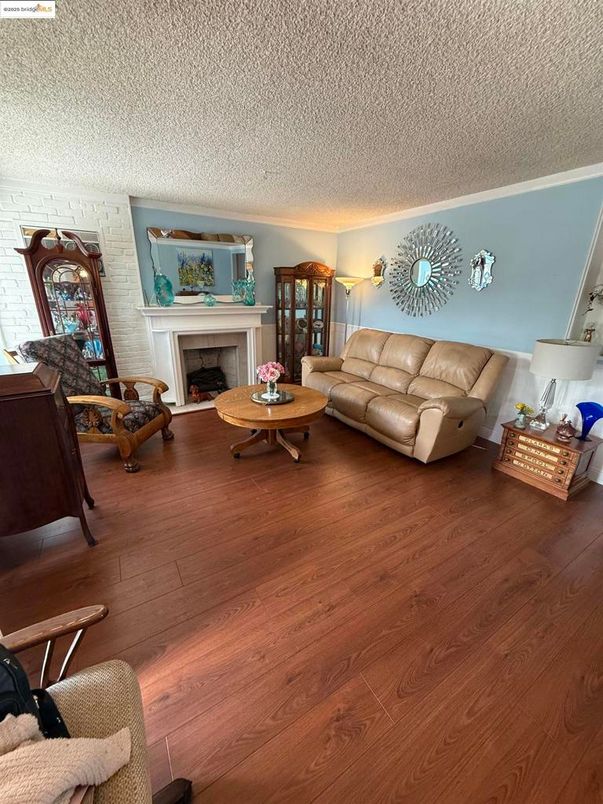 Fireplace, Interior, Living room, Wood Texture Flooring
