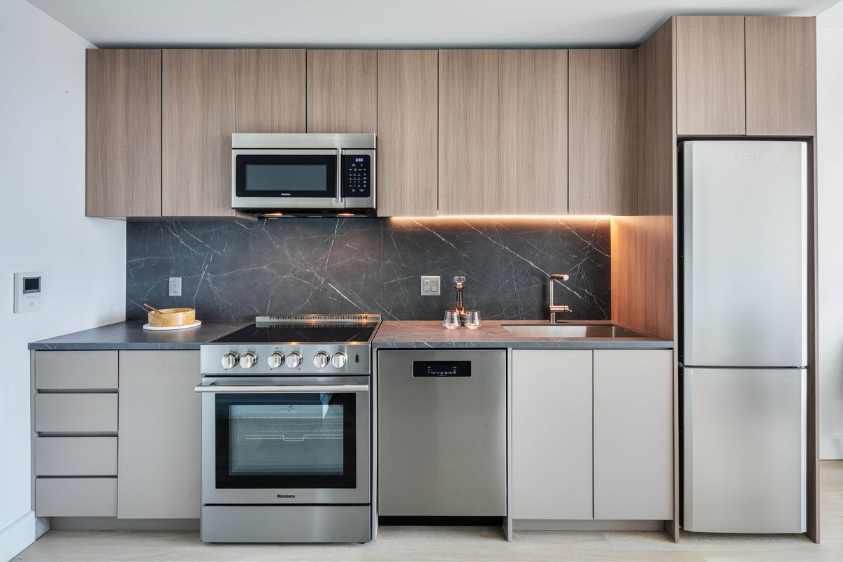 Interior, Kitchen, Stainless Steel Appliances