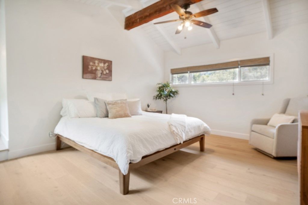 Bedroom, Interior, Wooden Beams, Wood Texture Flooring