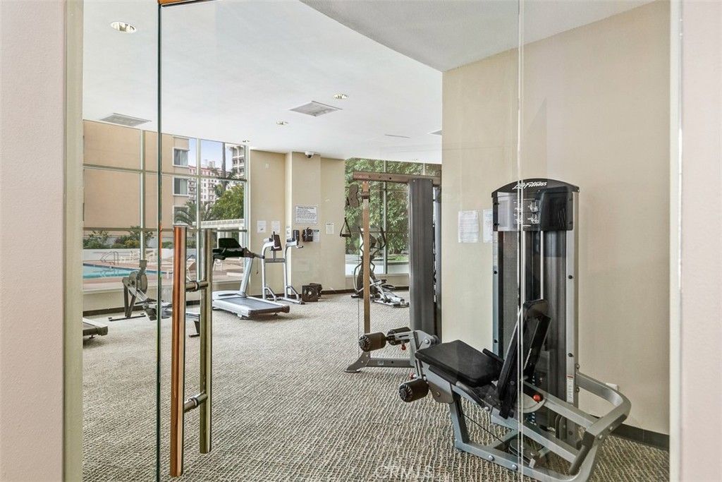 Fitness Equipment, Interior, Recessed Lighting