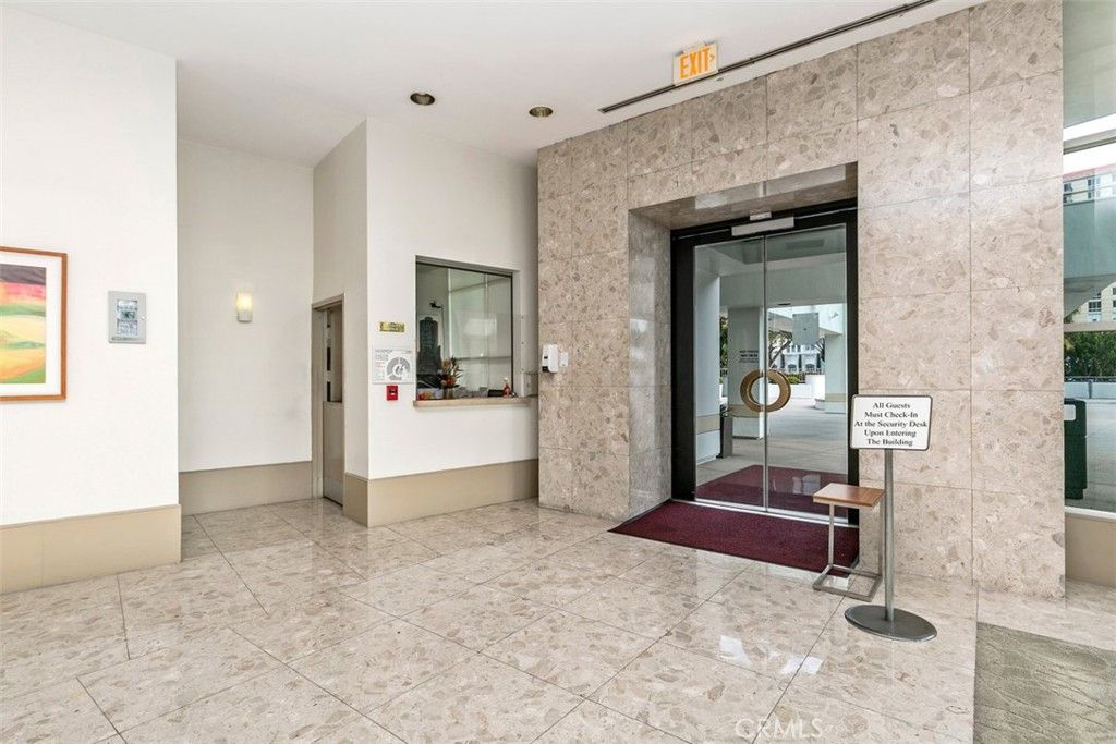 Elevator, Interior, Recessed Lighting, Stone Walls