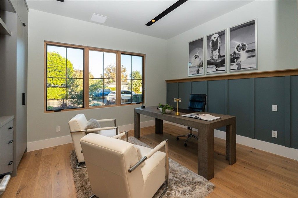 Home Office, Interior, Wood Texture Flooring