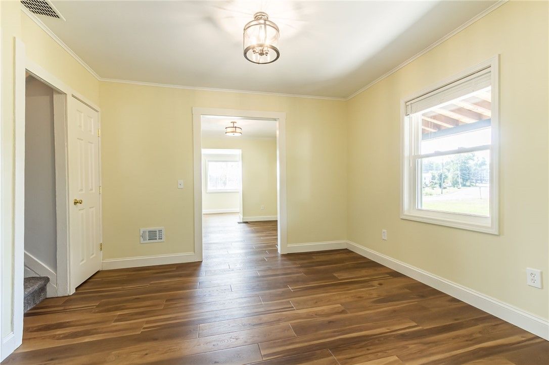Empty room, Interior, Wood Texture Flooring