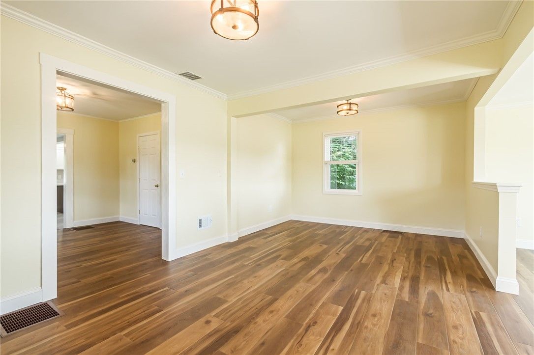 Empty room, Interior, Wood Texture Flooring