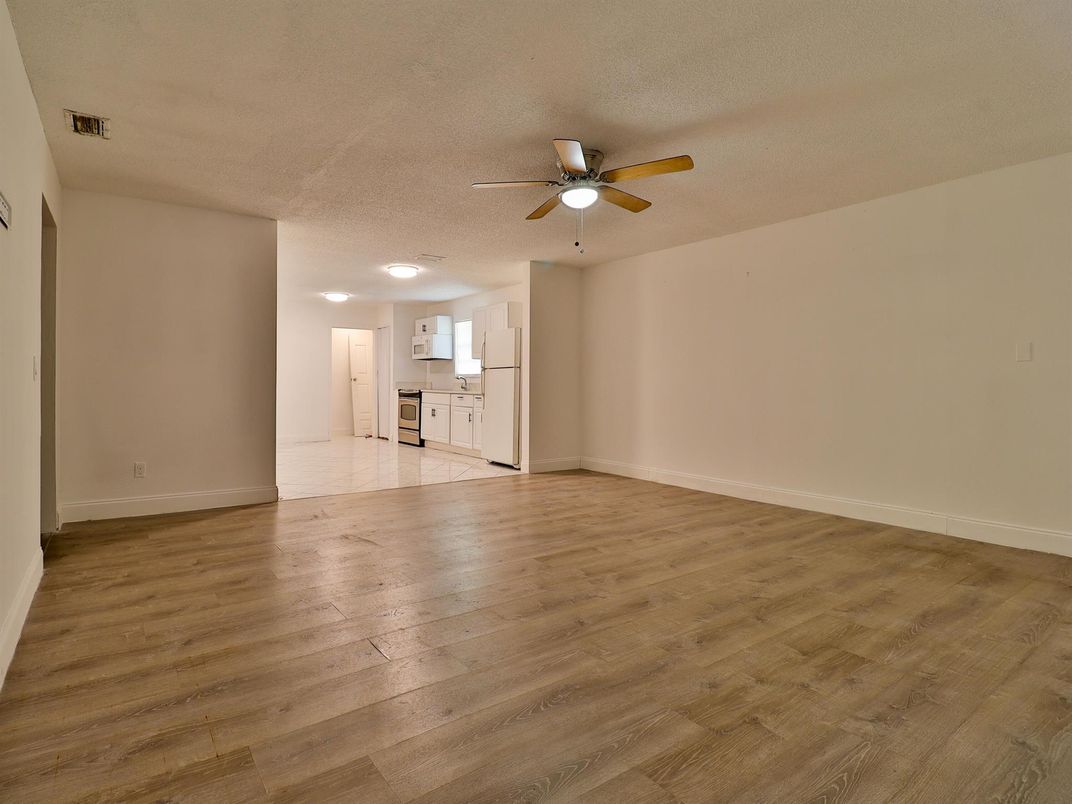 Empty room, Interior, Kitchen, Wood Texture Flooring