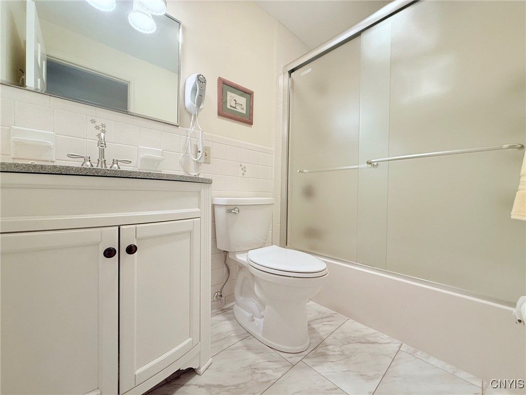 Bathroom, Glass Shower, Interior, Marble