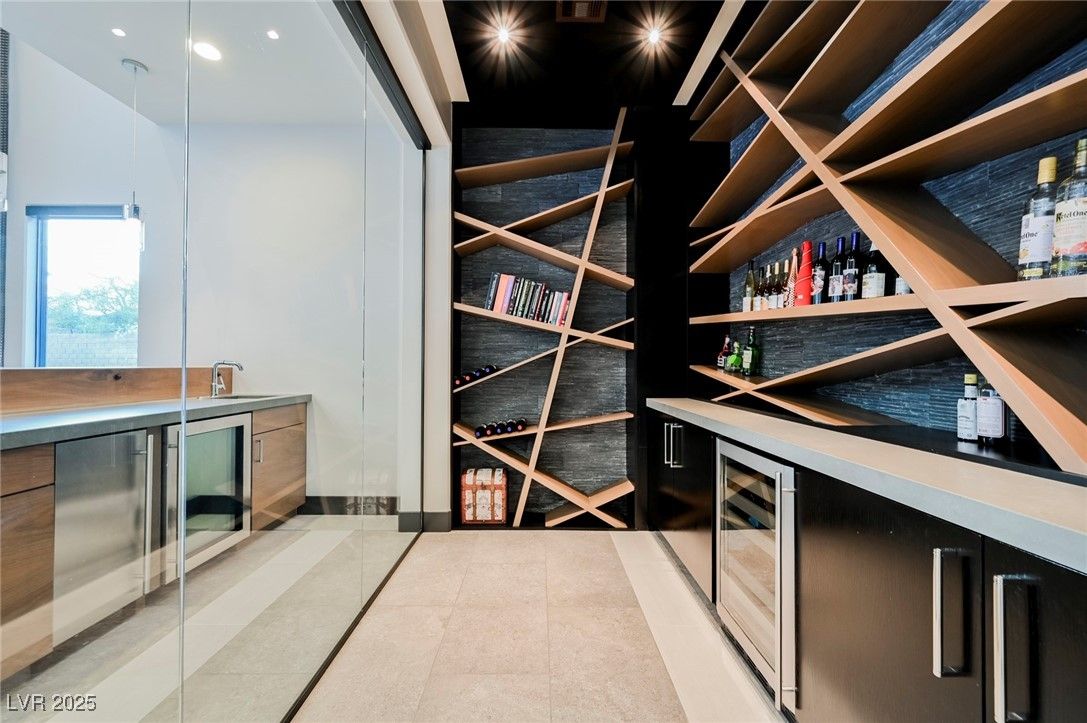 Interior, Recessed Lighting, Wine Storage