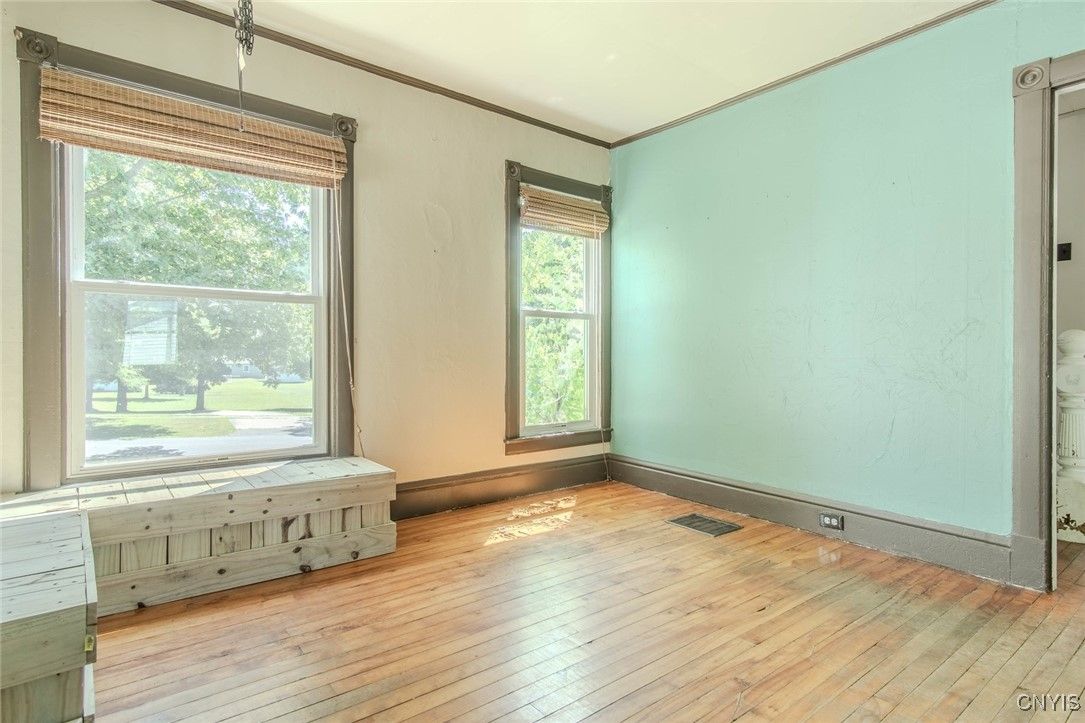 Empty room, Interior, Wood Texture Flooring
