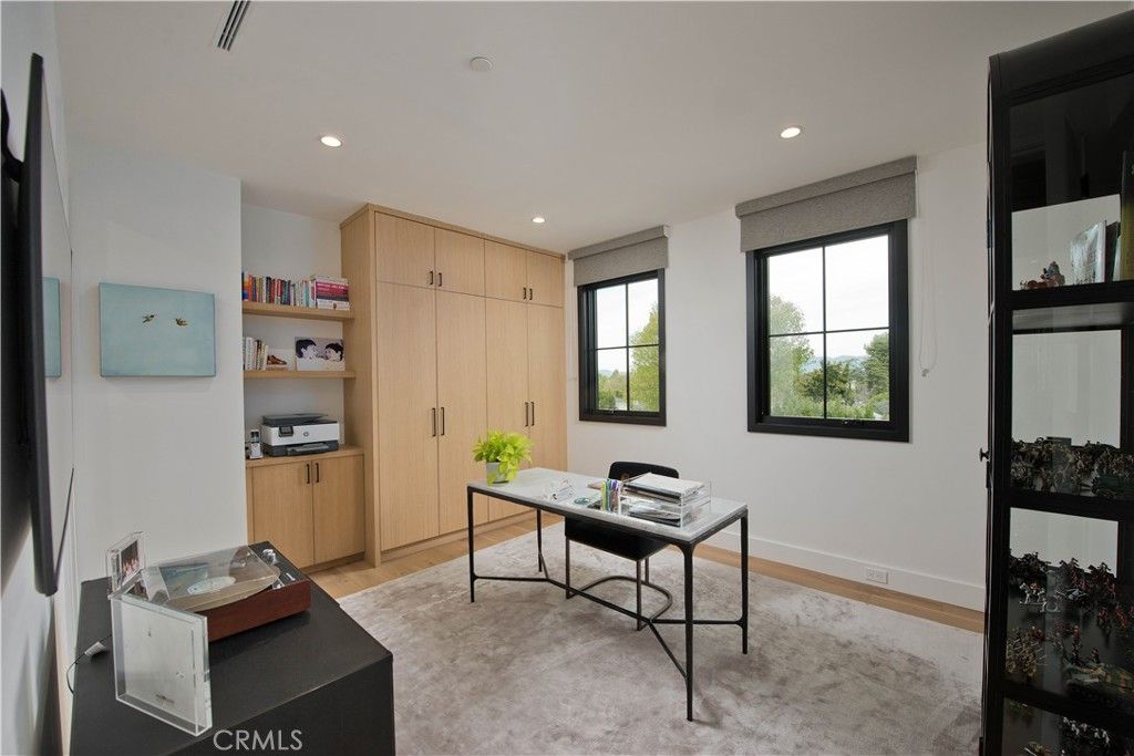 Home Office, Interior, Recessed Lighting