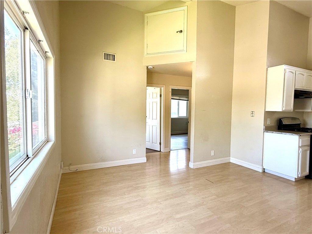 Empty room, Interior, Kitchen, Wood Texture Flooring