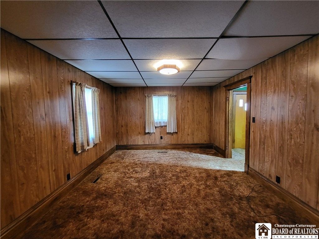 Empty room, Interior, Wooden Walls