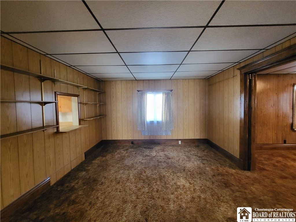 Empty room, Interior, Wooden Walls