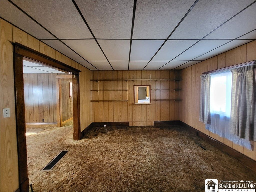 Empty room, Interior, Wooden Walls