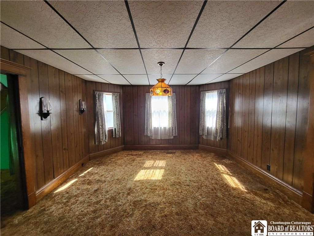 Empty room, Interior, Wooden Walls