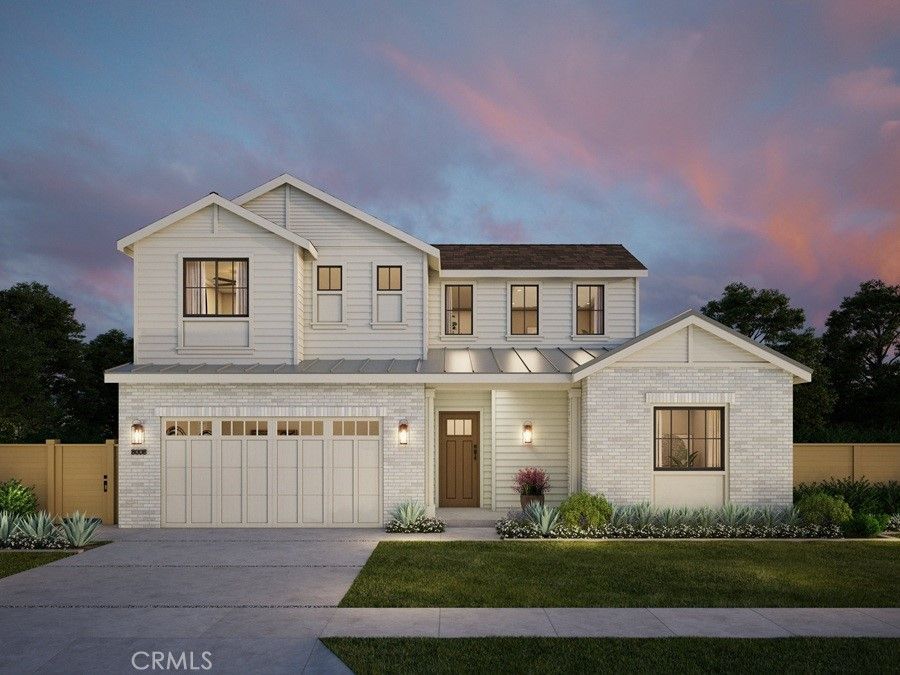Attached, Exterior, Facade, Brick Facade, Farmhouse