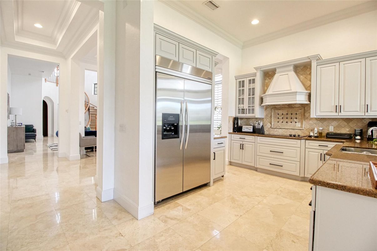 Interior, Kitchen, Recessed Lighting, Stainless Steel Appliances