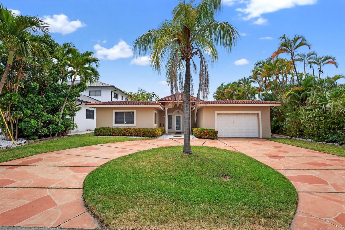 Attached, Backyard, Exterior, Facade, Spanish Mediterranean