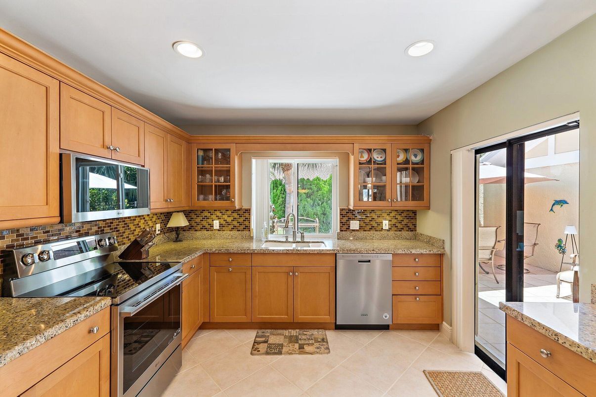 Interior, Kitchen, Recessed Lighting, Stainless Steel Appliances