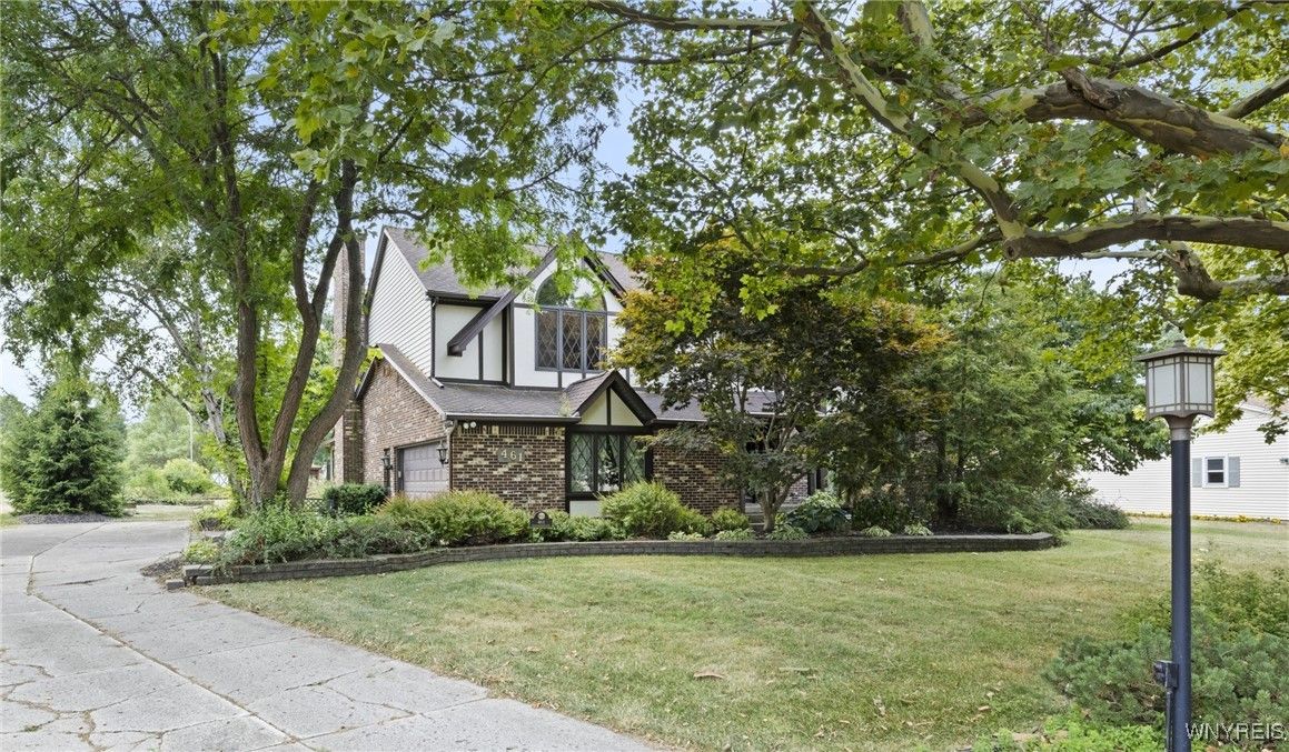 Backyard, Exterior, Facade, Brick Facade, Tudor Revival