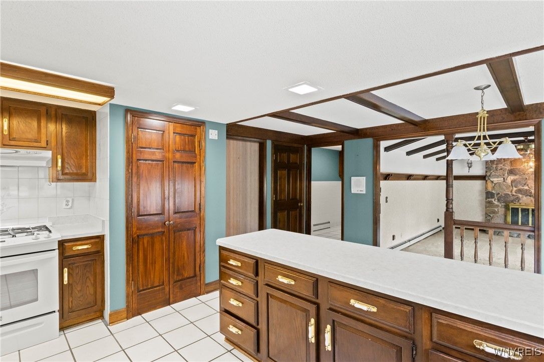 Interior, Kitchen, Wooden Beams