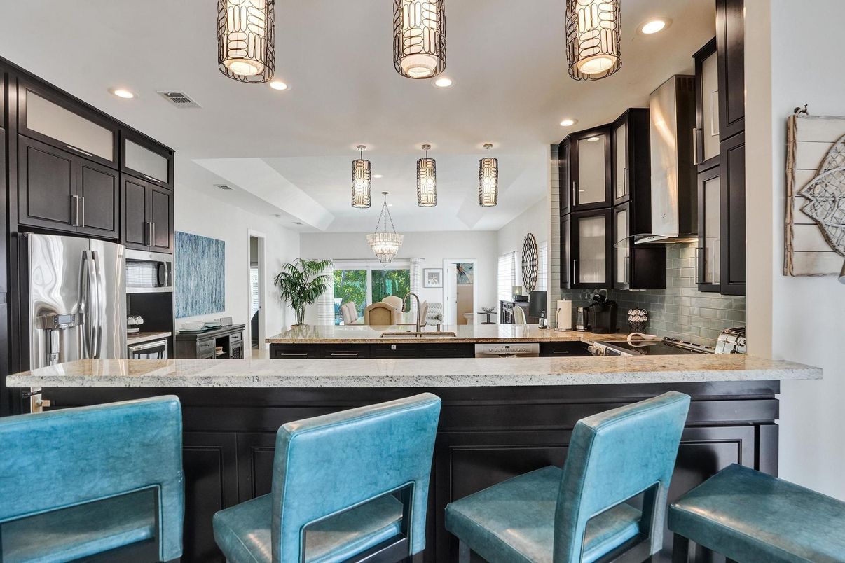 Interior, Kitchen, Pendant Lights, Recessed Lighting