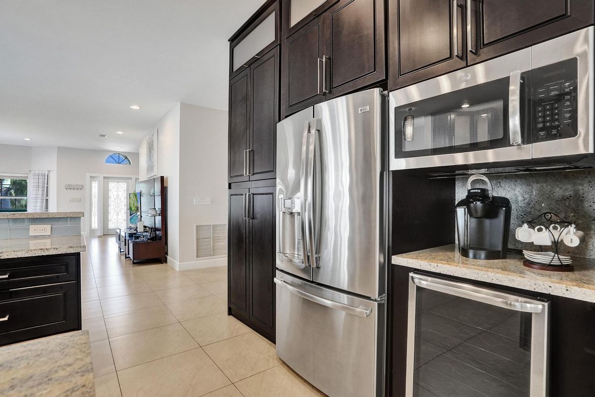 Interior, Kitchen, Recessed Lighting, Stainless Steel Appliances