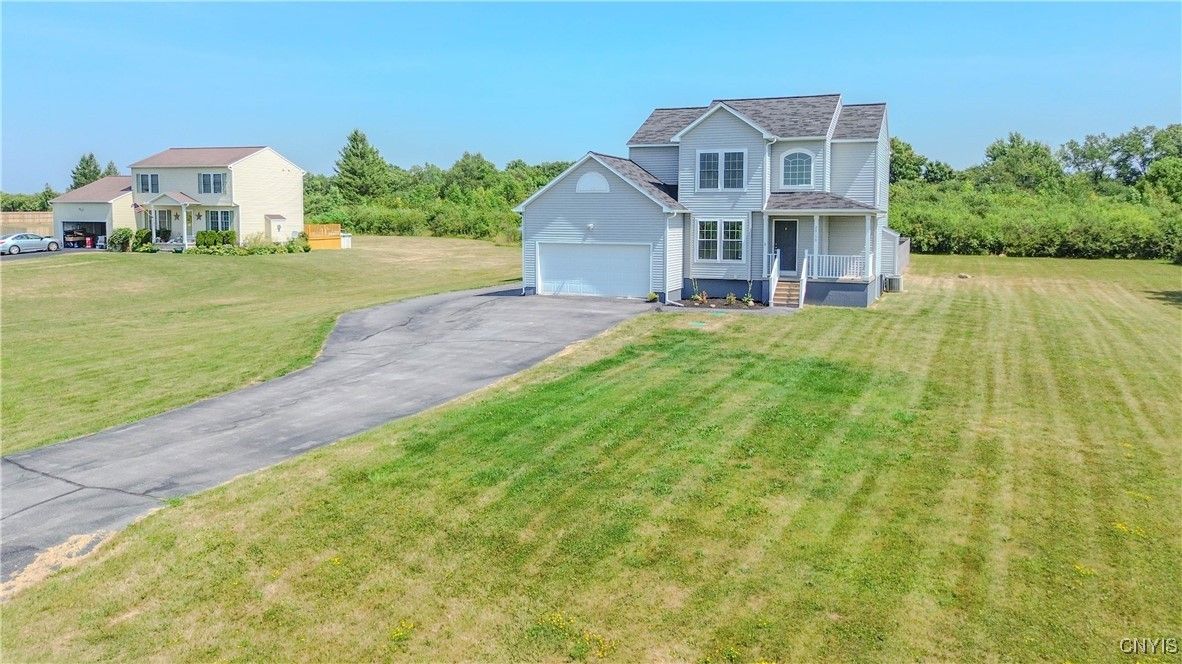 Attached, Backyard, Exterior, Facade, Farmhouse